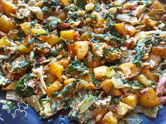 Acelgas a la extremeña