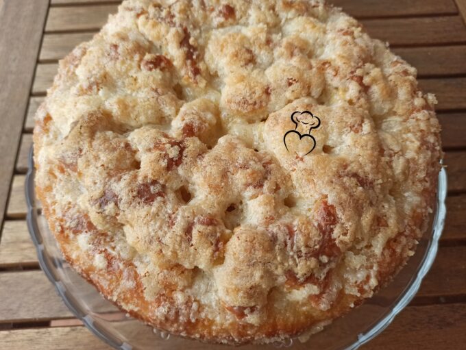 Pastel de mantequilla alemán o Butterkuchen